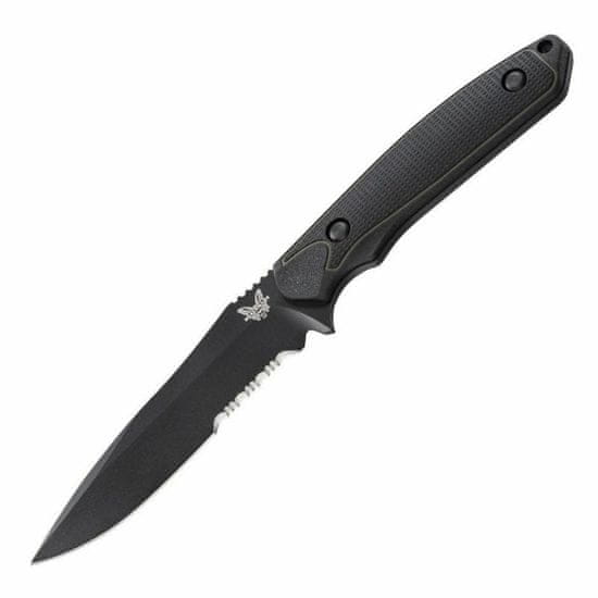 Benchmade 169SBK PROTAGONIST taktický nôž 11,5 cm, čierna, Grivory, Versaflex, plastové puzdro