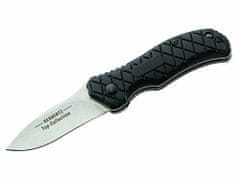 Herbertz Solingen 520609 vreckový nôž 6,3 cm, čierna, hliník, nylonové puzdro