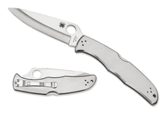 Spyderco C10P Endura 4 Stainless vreckový nôž 9,5 cm, celooceľový nôž