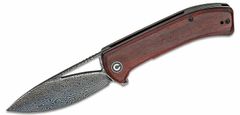 Civilight C2024DS-2 Riffle Sandalwood/Damascus vreckový nôž 8,8 cm, damašek, drevo