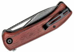 Civilight C2024DS-2 Riffle Sandalwood/Damascus vreckový nôž 8,8 cm, damašek, drevo