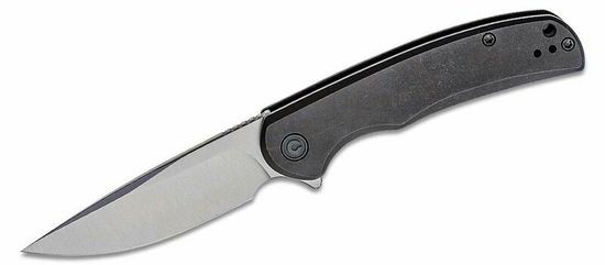 Civilight C2110B NOx Black vreckový nôž 7,5 cm, čierna nerezová oceľ