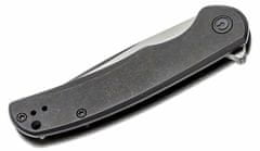Civilight C2110B NOx Black vreckový nôž 7,5 cm, čierna nerezová oceľ