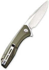Civilight C801A Baklash OD Green vreckový nôž 9 cm, zelená, G10