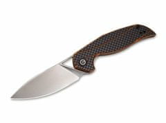 Civilight C903A Anthropos Orange vreckový nôž 8,2 cm, čierno-oranžová, uhlíkové vlákno, G10