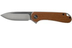 Civilight C907M Elementum Brown Micarta vreckový nôž 7,5cm, hnedá, Micarta