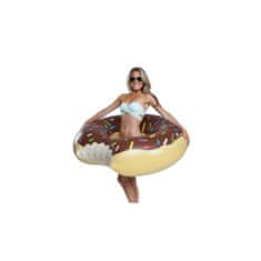 commshop Nafukovací kruh Donut - hnedý (120cm)