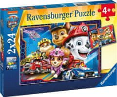Ravensburger Puzzle Tlapková patrola: Záchranári 2x24 dielikov