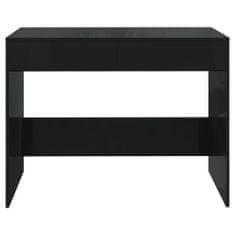 Petromila vidaXL Stôl čierny 101x50x76,5 cm drevotrieska