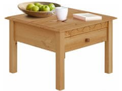 Danish Style Odkladací stolík Londa, 60 cm, borovica