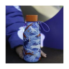 QUOKKA Quokka Kids, Nerezová fľaša / termoska s pútkom DINOSAURS, 330ml, 40141