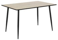 Design Scandinavia Jedálenský stôl Wilma, 120 cm, biela