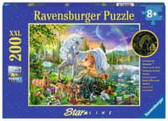 Ravensburger Svietiace puzzle Magická krása XXL 200 dielikov