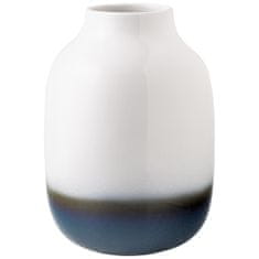 Villeroy & Boch Vysoká modrobiela váza z kolekcie LAVE HOME