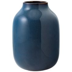 Villeroy & Boch Vysoká modrá váza z kolekcie LAVE HOME