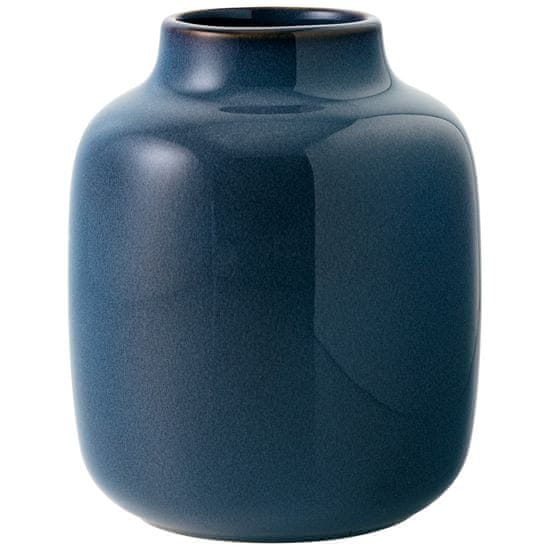 Villeroy & Boch Malá modrá váza z kolekcie LAVE HOME
