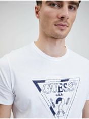 Guess Biele pánske tričko Guess L