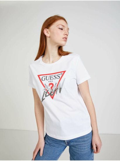 Guess Biele dámske tričko Guess