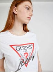Guess Biele dámske tričko Guess XL