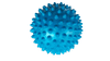  Masážna loptička ježko 7 cm modrá Unison UN 2015