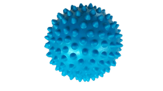 Unison Masážna loptička ježko 9 cm modrá Unison UN 2017