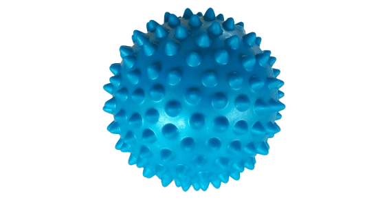 Unison  Masážna loptička ježko 7 cm modrá Unison UN 2015