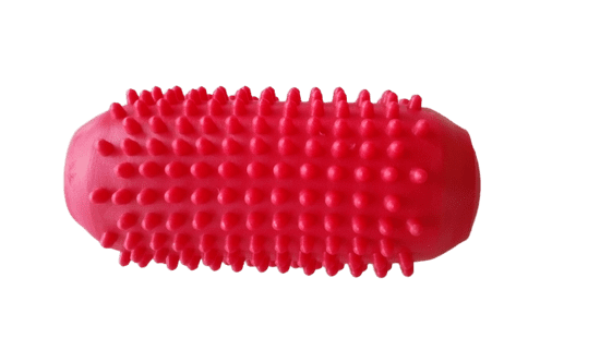 Unison  Masážny valček ježko 13,5 cm červený Unison UN 2018