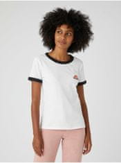 Wrangler Čierno-biele dámske tričko s potlačou Wrangler XS