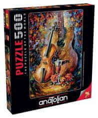 AnaTolian Puzzle Gitara a husle 500 dielikov