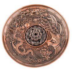 Feng shui Harmony Stojan s tanierom na vonné tyčinky drak a fénix