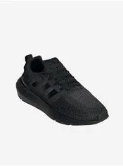 Adidas Čierne pánske žíhané tenisky adidas Originals Swift Run 22 47 1/3