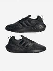 Adidas Čierne pánske žíhané tenisky adidas Originals Swift Run 22 47 1/3