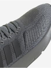 Adidas Šedé pánske žíhané tenisky adidas Originals Swift Run 22 42 2/3