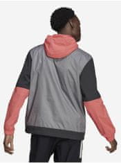 Adidas Ľahké bundy pre mužov adidas Originals - sivá, ružová M