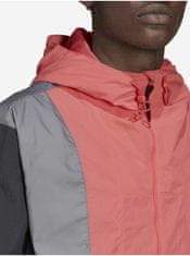 Adidas Ľahké bundy pre mužov adidas Originals - sivá, ružová L