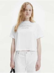 Calvin Klein Biele dámske tričko Calvin Klein M