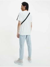 Calvin Klein Biele pánske tričko Calvin Klein Jeans L