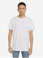 Tom Tailor Biele pánske tričko Tom Tailor Denim XL