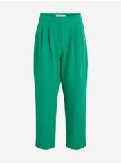 VILA Nohavice pre ženy VILA - zelená L