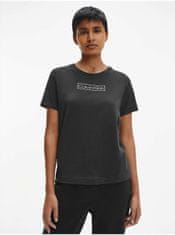 Calvin Klein Čierne dámske tričko Calvin Klein XS
