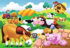 Ravensburger Moje prvé outdoor puzzle Zvieratká na farme 12 dielikov