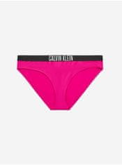 Calvin Klein Tmavoružový dámsky spodný diel plaviek Calvin Klein Underwear 46