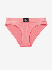 Calvin Klein Koralový dámsky spodný diel plaviek Calvin Klein Underwear XS