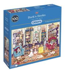 Gibsons Puzzle Barkove knihy 1000 dielikov
