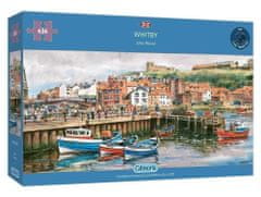 Gibsons Panoramatické puzzle Whitby, Yorkshire 636 dielikov