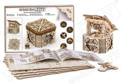 Wooden city 3D puzzle Tajomná schránka 176 dielikov