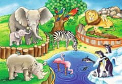 Ravensburger Puzzle Zvieratká v zoo 2x12 dielikov