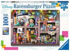 Ravensburger Puzzle Knižnica Disney rozprávok XXL 100 dielikov