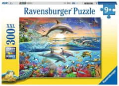 Ravensburger Puzzle Raj delfínov XXL 300 dielikov