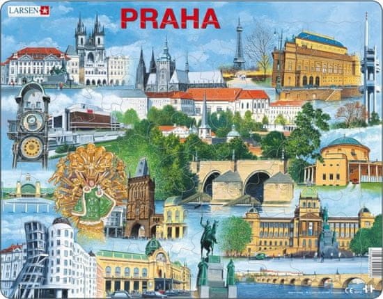 LARSEN Puzzle Praha 66 dielikov